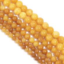 1颗6/8/10毫米天然石珠，AB级天然磷灰石圆珠，用于珠宝制作 - 藏藍 - 查看 12