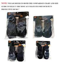 2 Pares/4 Pares Zapatos para Perros - Diseño resistente al agua y antideslizante para todo clima - Botas de nieve para invierno, protección para suelos calientes en verano, esencial para días lluviosos, equipo para aventuras al aire libre, ayuda de movilidad para perros ancianos, protección para pisos de madera - Negro - Ver 12