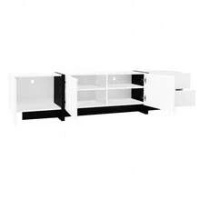 Television Stands & Entertainment Centers - Black White + MDF + Particle Board + 50-59 Inches - View 10