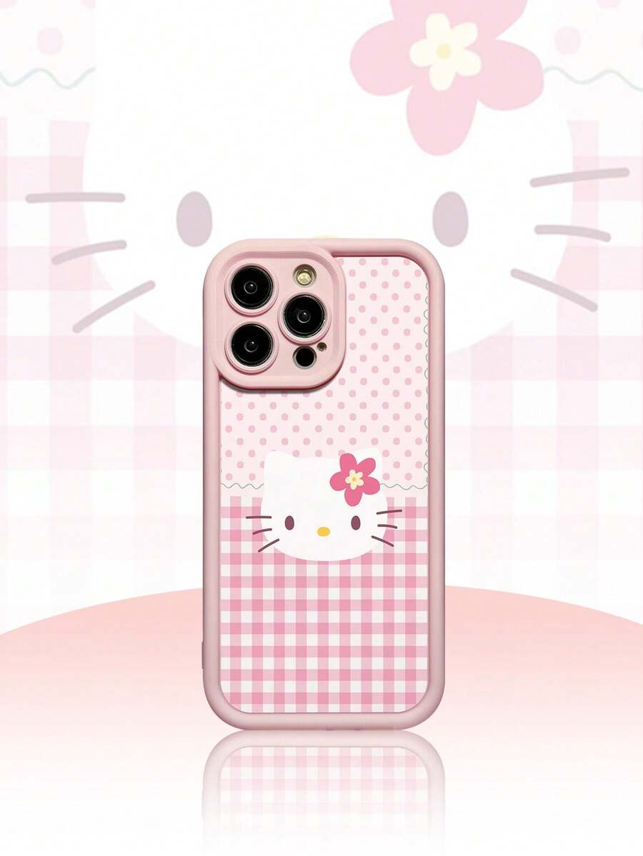 SANRIO 1个兼容加厚软硅胶保护壳，适用于苹果17 Air，防摔防滑，新款大耳朵狗卡通手机壳 - 粉色 - 查看 1
