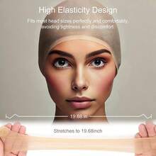 4 Packs HD Wig Caps - Invisible, Sheer, Ultra-Thin Stretchy Stocking Caps For Lace Front Wigs - View 6