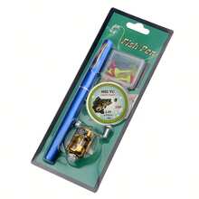 Portable Telescopic Fishing Rod Set With Reel, Suitable For Beginner Travelers - Multicolor - View 11