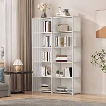 Multifunctional Easy-Install Minimalist Wardrobe Storage Cabinet, Dust-Proof Bookshelf, Suitable For Office, Classroom, Living Room, Bedroom, Dorm - Multicolor - View 3