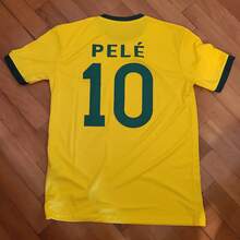 Football Jersey Single-Piece T-Shirt, Unisex, Suitable For Sports Enthusiasts, Teenagers, Middle-Aged And Young Adults. New Bely Brazil Retro Football Jersey, Available In All Sizes, Suitable For Children And Adults - Màu hỗn hợp - Xem 3