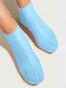 1 Pair Silicone Foot SPA Socks, Suitable For Cracked Heels, Women's Moisturizing Care Socks, Foot Care Silicone Socks, SPA Gel Foot Care Socks, Nourish Dry Cracked Heels - Relaxing Massage, Soft, Foot Care, Skincare, Travel Essential, Mother's Day Gift, Camping Necessity, Gift For Female Friends, Best Friend Gift - A - View 3