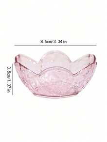 Bộ 1/2 đĩa đựng nước chấm và gia vị hình hoa anh đào, đĩa nhựa pha lê màu hồng hình hoa anh đào, đĩa khai vị, bát chấm, bát nếm, bộ đồ ăn, bát đựng gia vị, bát nhỏ, bát đựng kem, đồ ăn nhẹ, nước tương và gia vị. - Nhiều màu - Xem 8
