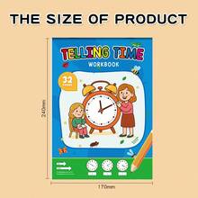 Children's Time Learning Workbook, Suitable For Home Education And Kindergarten Activities, Includes Reading And Math Exercises, Ideal For Classroom Teaching And Back To School Supplies. - Multicolor - View 7