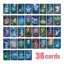 36张神秘、梦幻、美丽的仙女与天使神谕卡，用于自我疗愈、灵感启发和冥想指导 - 36張神秘夢幻唯美精靈 - 查看 9