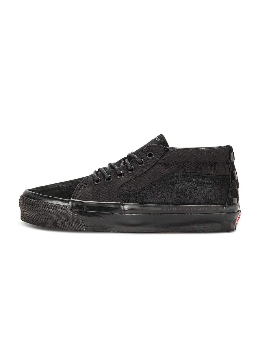 Vans男鞋女鞋TOKYO DESIGN Sk8-Mid Reissue 83 MG中幫休閒鞋板鞋VN000E7JCJI - 黑色 - 查看 1