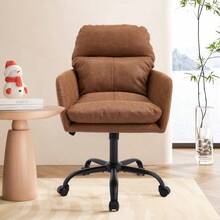 Home Office Chairs - Brown - View 7
