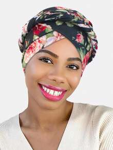 1pc Women's Handmade Braided Headscarf, African Style Headwrap, Suitable For Daily Use,Summer,Beach,Hat - Multicolor - View 39