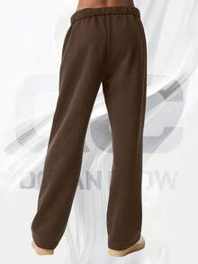 Pantalón de chándal de pierna recta Accolade - Café exprés - Ver 2