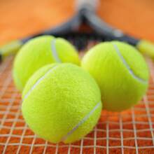 Pelotas de tenis de alta elasticidad y durabilidad para entrenamiento y competición - Amarillo - Ver 5