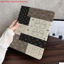 1 Ốp lưng dạng sách lật nhiều góc in hình thỏ dễ thương - Có ngăn đựng bút, tương thích với iPad Pro (M5)/ Air (M3)/ 11"(A16)/ 10.9/10.2/ Air thế hệ thứ 5/Pro11/10/9.7/Air 2/ (thế hệ thứ 7)/ (thế hệ thứ 8)/ Air 4/5/ Pro 11/ Ốp thông minh 10.9 inch thế hệ thứ 10 năm 2022/ Air 13(M3 2025)/ Air 11(M3 2025)/ Air 11(M3 2025)/ 11(A16 2025)/Galaxy Tab S10+/S9/A9, chức năng tự động ngủ/thức, tương thích với 6/6pro/7/7pro - Nhiều màu - Xem 2