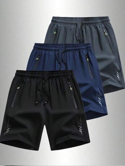 Men's High-Performance Athletic Shorts - Flexible And Lightweight, Suitable For Workout And Training