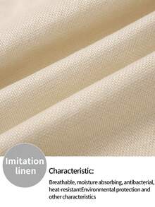 1pc/4pcs/6pcs Vintage Lemon Pattern Linen Placemats, Suitable For Dining Table, All Season Decor, Modern Washable Table Mats, Room Decor, Coasters, Kitchen Dining Placemats, Party Decor, Home Decor, Ideal Gift - Multicolor - View 6