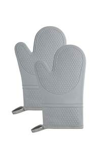 1入組矽膠隔熱手套 - 灰色 - 查看 9