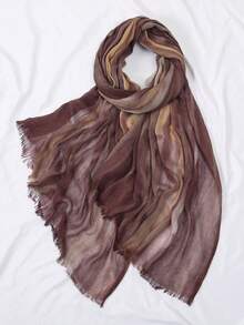 1 chiếc khăn choàng xếp ly nhiều màu ombre phong cách Bohemian dành cho nữ, thanh lịch và thời trang, phù hợp làm phụ kiện đội đầu khi ra ngoài, mềm mại và chắn gió, lý tưởng cho sử dụng hàng ngày, buổi tối, du lịch, đám cưới, giữ ấm nơi công sở, quà tặng ngày lễ, đi biển. - Nhiều màu - Xem 21