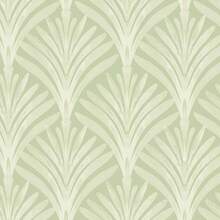 Papel tapiz autoadhesivo de estilo bohemio con hojas verdes removible y reutilizable, apto para dormitorio, baño, gabinete, material de rollo de vinilo, amigable para alquileres - 1PC - Ver 2