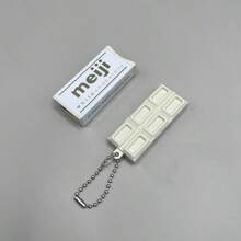 1pc Meiji Chocolate Realistic Chocolate Toy, 3D Stress Relief Small Pendant, 2026 New High-Quality Snap Toy - Gift For Friends, Holiday, Birthday, Collection, Present - Multicolor - View 10