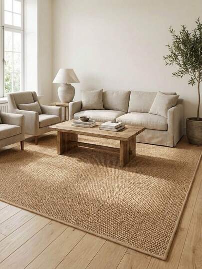 1 pieza Alfombra y tapete decorativo de unicolor marrón claro, material de anillo de piña, resistente a la suciedad y lavable a máquina, disponible en múltiples tamaños y formas, alfombra decorativa, decoración de dormitorio, alfombra pequeña, alfombra, decoración del hogar, alfombra de sala de estar, alfombra pequeña de sala de estar, alfombra de dormitorio, decoración del hogar de sala de estar, alfombra de exterior, alfombra lavable (pueden ocurrir arrugas debido al empaque de fábrica, solo necesita colocarse plana durante unos días para restaurar la planitud)