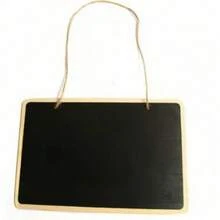 1 bảng phấn nhỏ một mặt sáng tạo, bảng phấn gỗ treo tường, bảng viết tin nhắn dùng cho quầy hàng. - A - Xem 6