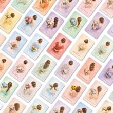 36 tấm thiệp chúc mừng Ngày của Mẹ hình bóng bé gái xinh xắn, thiệp quà tặng bày tỏ lòng biết ơn và lời chúc phúc trong dịp lễ. - RXHA0236 - Xem 7