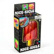 Super Solid Squishy Cube, Soft Squeeze Squishies, Portable Fidget Squishy Toys For Stress Relief & Party Favors - 冰淇淋 - 查看 2