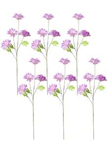 1 件人造花束，情人节，礼物 - 紫色 - 查看 9