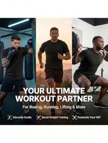 ZYNTH BALENO Herren Sommer Mode Rundhals Vertikal gestreifter Kurzarm Pullover, geeignet für Gym, Sport, Radfahren, Laufen Schwarz - Schwarz - Übersicht 8