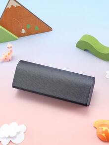 Hộp đựng kính bằng da PU 1 chiếc, có khóa cài nút bấm, vỏ cứng chống trầy xước, kiểu dáng thời trang dành cho cả nam và nữ, hộp đựng kính nhẹ, di động, phù hợp với kính đọc sách, nhiều màu sắc để lựa chọn. - Nhiều màu - Xem 14