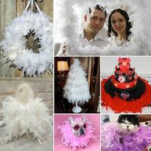 Feather Boas-35g/45g Turkey Chandelle Feather Boa - Pink Fusica - View 6