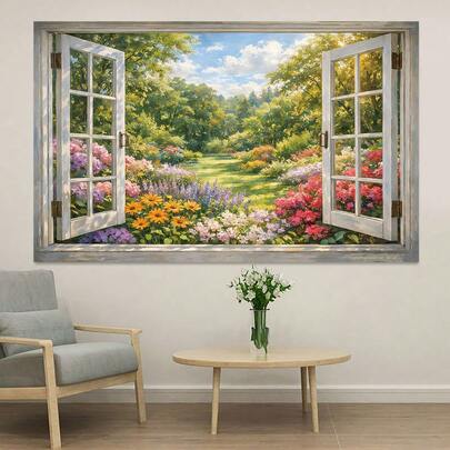 Rustic Floral Pattern Decorative Painting, Suitable For Bedroom, Kitchen, Old Wooden Doors, Home Decor, Furniture Renovation, Color Change, Defect Concealment, Vinyl Self-Adhesive Wallpaper, Tile Stickers, Wall Decor, Room Decoration, Wall Paper Stickers