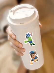 50/100 Stück/Set coole süße PAW Patrol Aufkleber PVC Aufkleber Dekoration Handy Skateboard Koffer Kühlschrank Graffiti Aufkleber für Partygeschenk - Karikatur - Übersicht 9