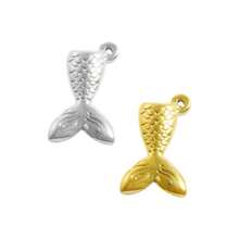 2 mặt dây chuyền hình động vật cổ điển, mặt dây chuyền hình cá giọt dầu bằng thép không gỉ 304, mặt dây chuyền kim loại quyến rũ để làm trang sức, hình xương cá, cá vàng, đuôi cá chép, phụ kiện tự làm vòng cổ, vòng tay, bông tai, chống thấm nước, chống phai màu, phù hợp cho cả nam và nữ, chủ đề biển, bãi biển, mùa hè. - Hình học - Xem 10