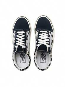 Giày thể thao Vans Old Skool 36 Anaheim kẻ caro đen trắng dành cho nam và nữ, giày casual, giày đôi VN0A38G2OAK - Đen và trắng - Xem 5