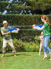 3+ Years Old Unisex Summer Water Gun Toy, Outdoor Swimming Pool Water Sprayer - Multicolor - View 7