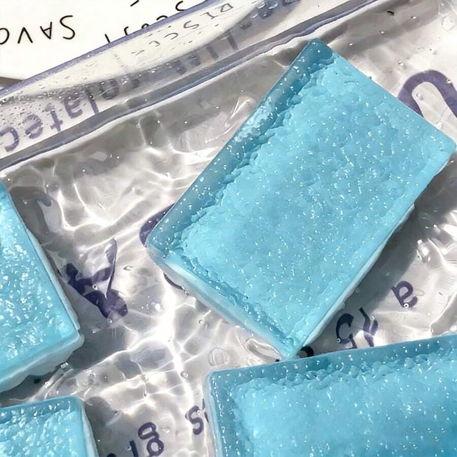 1 món đồ chơi bóp mềm hình khối đá sáng tạo năm 2026, đồ chơi bóp chậm đàn hồi, quà tặng giảm căng thẳng mát lạnh, quà sinh nhật, quà lễ Phục sinh.