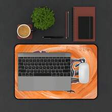 Virginia Tech Hokies Mascot Desk Mat: College Football Fan Gift - 黑色的 - 查看 6