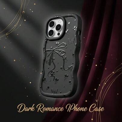 Black Floral Black Bow Black Tie Pink Fresh Cute Creative Fashion European American Style For Girls Macaron Color Full Coverage Shockproof Fresh Colorful Wave Cream Style [International Version Not Local Version] For Android GALAXY A S FE Plus Ultra Pro Note POCO X Hot Play Spark Pop Reno Honor E G Moto Phone Case Cover