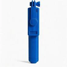 Gậy chụp ảnh tự sướng cao cấp màu xanh dương (Màu xanh dương lý tưởng) 1 chiếc Gậy chụp ảnh tự sướng không dây kèm chân đế tripod, điều khiển từ xa, giá đỡ điện thoại và chân đế tích hợp, thích hợp làm quà tặng mùa xuân và Ngày của Mẹ. - Một cỡ - Xem 6