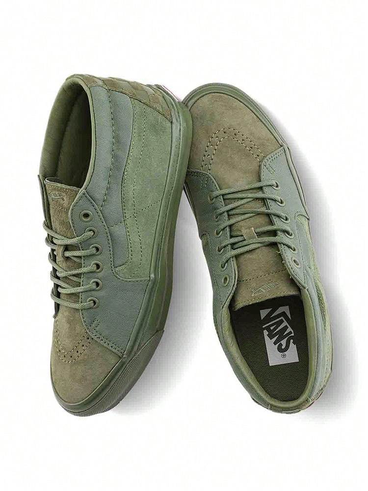 Vans男鞋女鞋TOKYO DESIGN Sk8-Mid Reissue 83 MG中幫休閒鞋板鞋VN000E7JAMB - 橄欖綠 - 查看 1