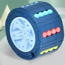 1pc Cube, Brain Teaser Puzzle Toy For Teens, Stress Relief And Mindfulness Training - Multicolor - View 1