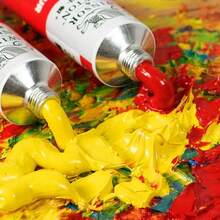 45毫升/1.52盎司温莎牛顿油画颜料，单支铝管装，专业全彩油画颜料，适用于画布绘画，艺术家品质，遮盖力强，色彩鲜艳，适合初学者和成人艺术家，是返校和节日的理想礼物，2026艺术用品及文具套装 - 45ml/1.52oz - 查看 8