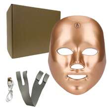 LED Face Mask With Red Light Therapy,7 Colors LED Facial Skin Care Mask - Multicolor - View 14