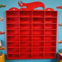 Collectibles Display & Storage - Red - View 1