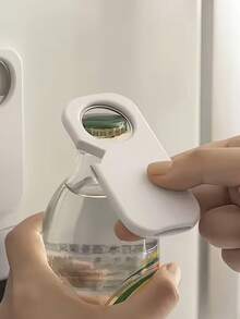 三合一不锈钢开瓶器，易握手柄，耐用酒吧工具，适用于啤酒、汽水和罐头食品 - 查看 2