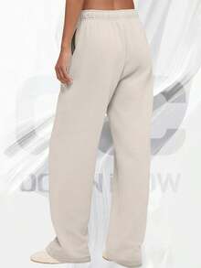 Accolade Straight Leg Sweatpant - 骨 - 查看 2