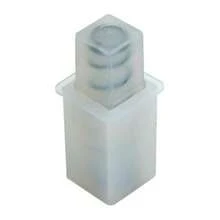 Ez-Flo 15199 Adjustable Towel Bar End Caps by EZ Flo - Blanco - Ver 1