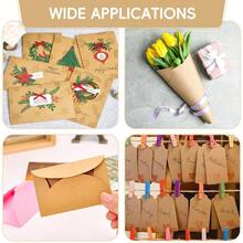 Brown Cardstock 8.5 X 11 92lb 250gsm Kraft Paper 25 Sheets Heavy Cardstock For Invitations Scrapbooking Crafts DIY Cards Printer Paper - 1 - View 4